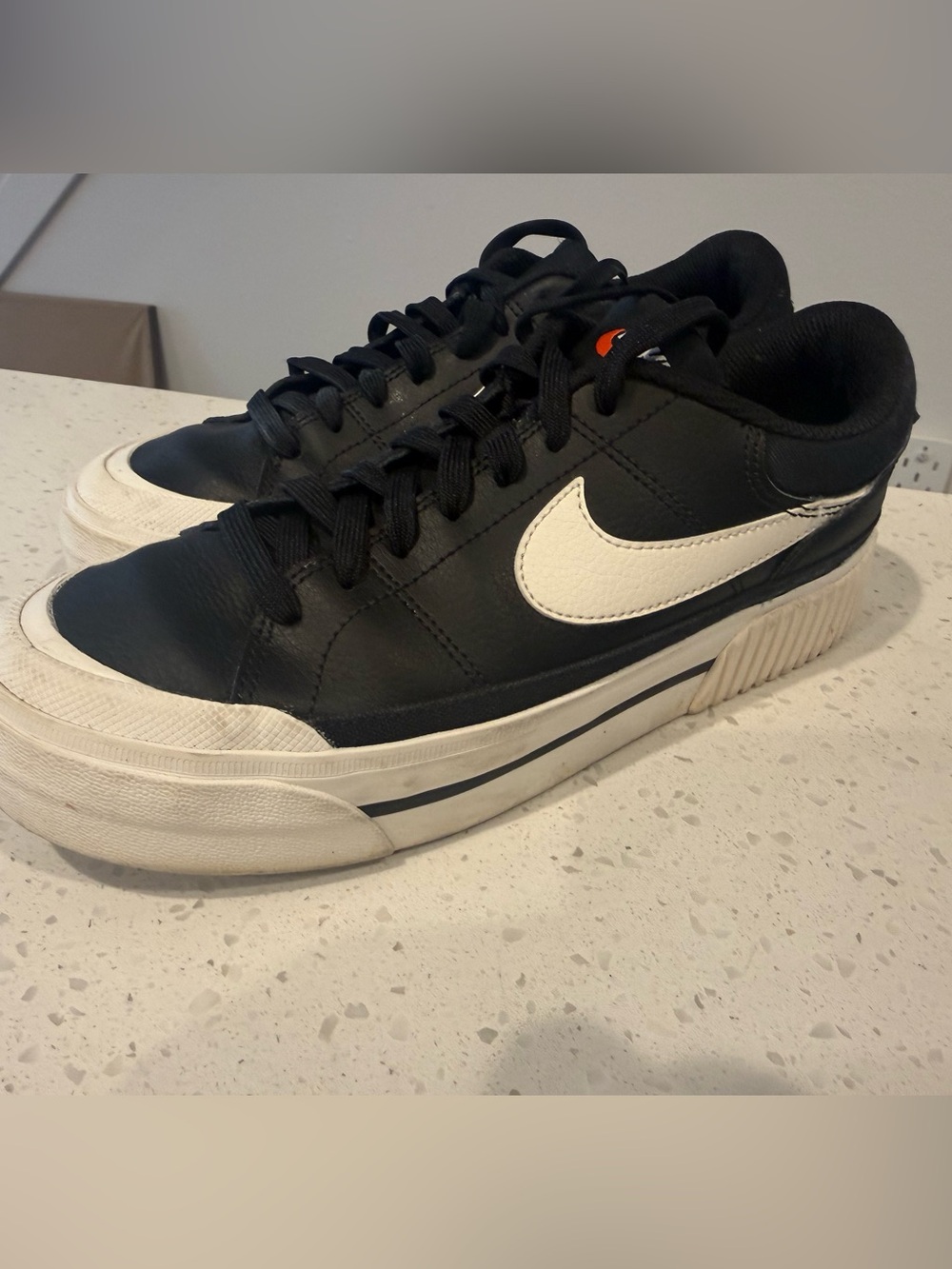Nike Women’s Court Legacy Lift Black Sneakers